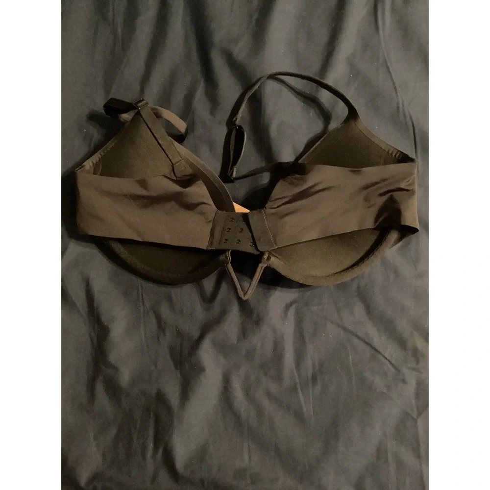Skims Ultimate Deep V Push-Up Bra Onyx Black 36D NWT - Picture 2 of 5